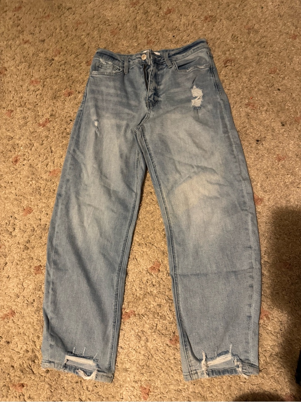 Super High Rise Barrel Jeans